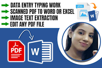 convert scanned PDF to word, image to editable document