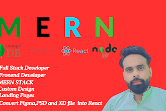 be your full stack developer using mern stack