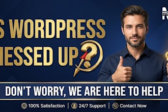 fix your messed up word press site