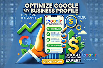optimze google my business profile optimization  for local seo gmb ranking