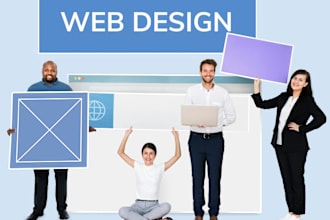design and develop modern, interactive personal, company, portfolio, and resume