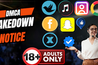 takedown defamatory harassing report on tiktok,yt,ig,fb,google,reddit,x by dmca