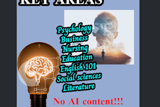 write psychology articles and essays for you
