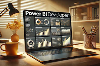 create interactive dashboards and reports using power bi