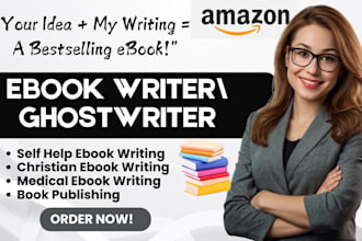 ghostwrite 30k christian, medical, self help amazon KDP books as an ebook writer