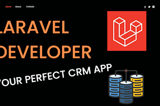 develop laravel application for your business