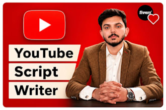 be a professional youtube video script writer for your faceless video channel