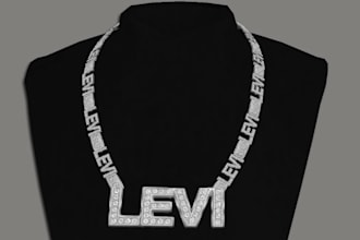 do custom chain ,jewelery for imvu product
