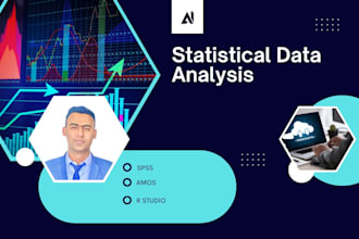 do quantitative data analysis in spss, amos, and r studio