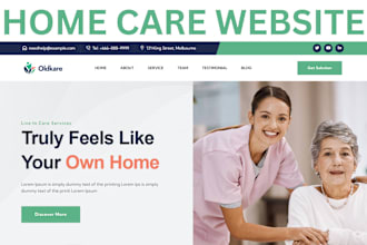 home care website home care assisted living healthcare website home care website