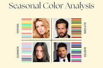 do seasonal color analysis and find your perfect palette