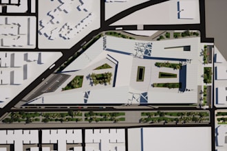 make your masterplan, 2d plan, as 3d site plan, site plan