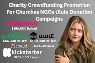do charity crowdfunding promotion for churches, ngos, ulule donation campaigns