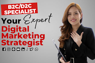 develop digital marketing and branding strategy with action plan