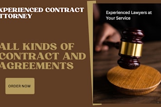 draft perfect contracts and agreement within 24 hours