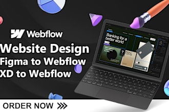 design or redesign your website with webflow