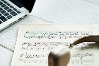 professionally notate your audio on staff using musescore transcription
