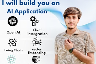 build apps with chat gpt, langchain, openai, vector embedding