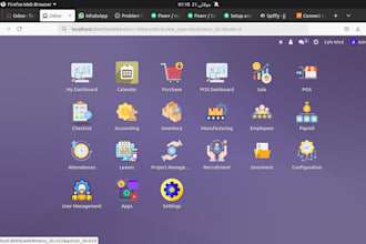 odoo installation  or complete setup