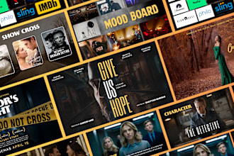 create a pitch deck presentation for your film, TV show, podcast and web series