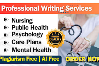 do essays, nursing, psychology, counselling papers