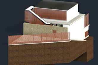 model bim 3d buildings in revit