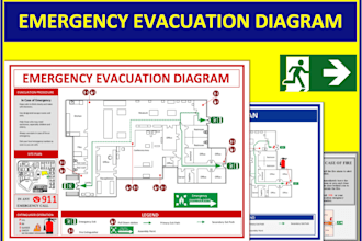 design a custom emergency evacuation plan