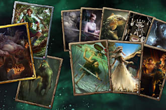 card game development multiplayer card design nft card game ue5 game developer
