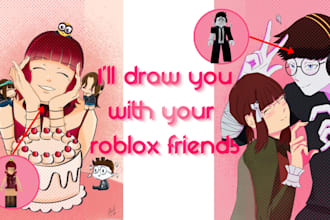 draw your roblox character in my drawing style
