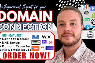 fix connect domain, redirect godaddy domain shopify systeme io wix squarespace