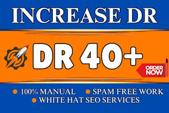increase domain rating 40 plus
