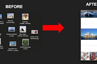 combine your images into a single PDF file