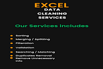 do excel data cleaning