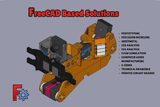 offer cad, cam and simulation services with open access freecad plus tutorials
