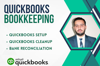 do quickbooks setup clean up catch up bookkeeping and bank reconciliation