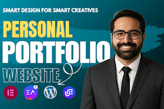 build personal portfolio website or landing page website