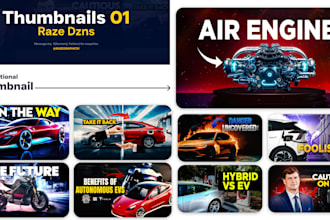 do custom eye catchy thumbnail