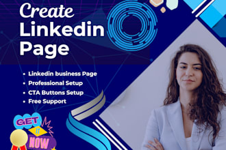 create linkedin business page for company