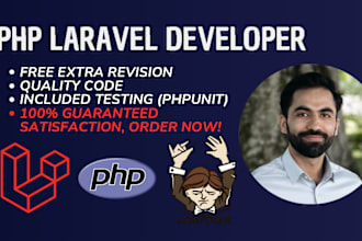 be your php laravel developer