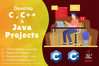 assist in c , cpp and java projects based on your needs