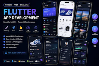do mobile app development, flutter app, android and ios app development