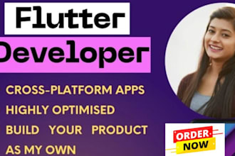 develop flutter apps, create bespoke UI and convert figma to flutter