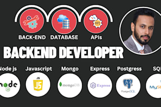 be your nodejs and expressjs developer for scalable apis and backends