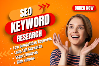 do in depth seo keyword research and competitor analysis
