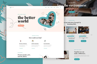 create nonprofit, charity, ngo, 501c3, grants, fundraising and donation website