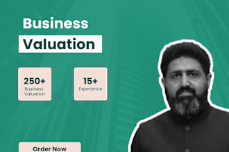 do business valuation, company valuation using dcf, nav, multiple method