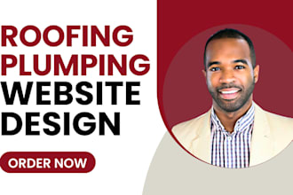 design contractor, construction, roofing, hvac, remodeling, plumbing website