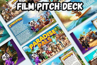 film pitch deck TV show movie pitch deck presentation TV series screenplay web