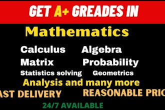 be your math tutor up to graduation level