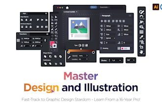 teach you adobe illustrator from basic to advanced via zoom